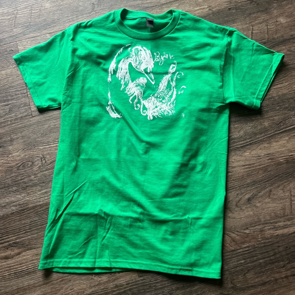 Bjork Vespertine Green Graphic T-Shirt Medium